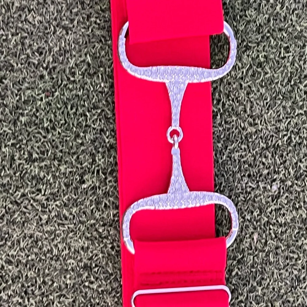 2” Purple Sparkle Equestrian horse Snaffle Bit Belt Elastic One Size Fits A…